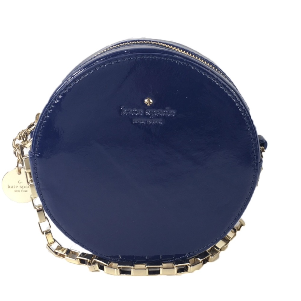 BRAND NEW Kate Spade 'Get Out of Town' Dot Circle Crossbody - French Navy